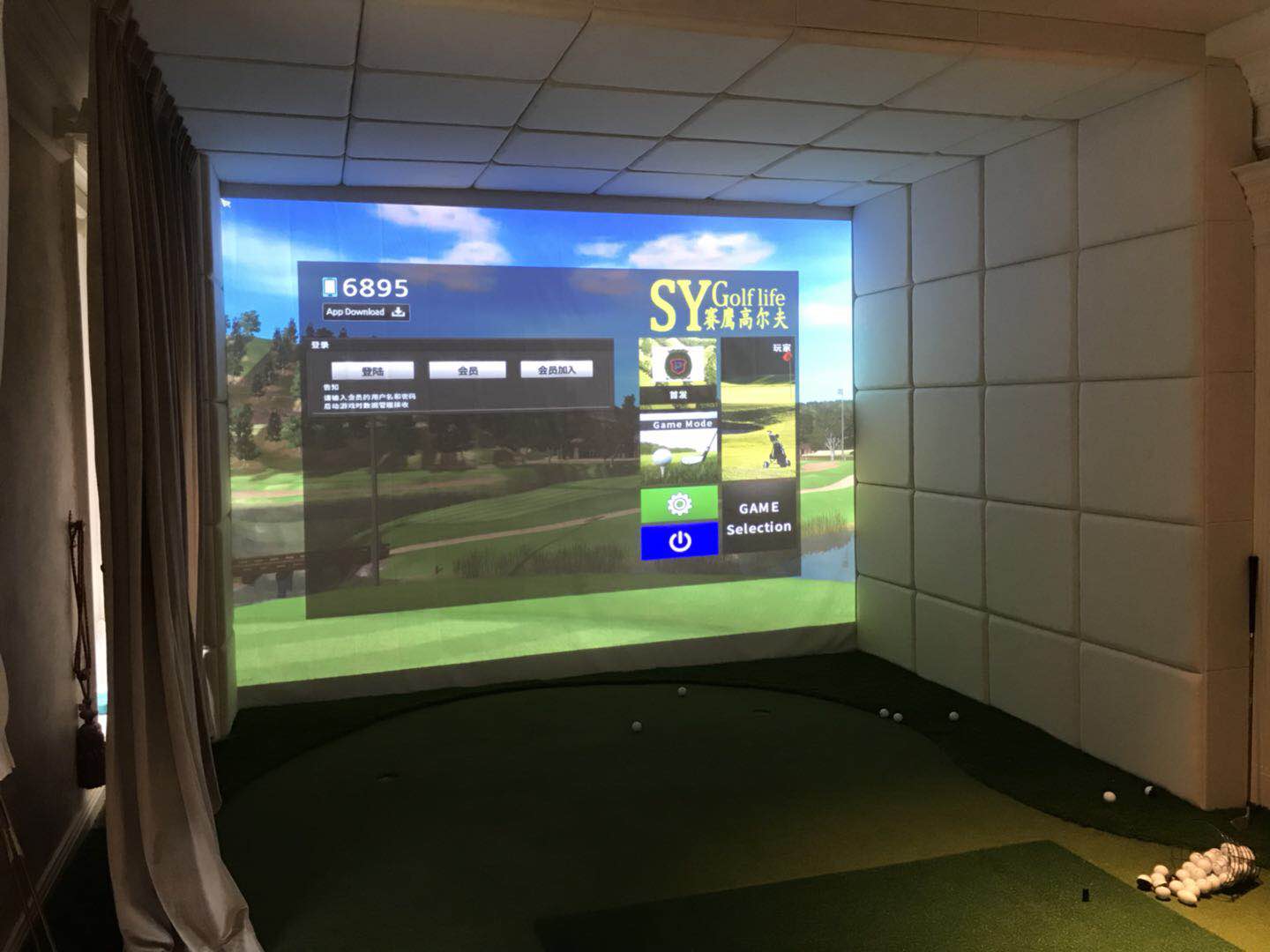 2019年新年新氣象，賽鷹高爾夫模擬器向全國新老客戶問好！